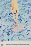 David Hockney, Untitled, David Hockney RA (b.1937) 'Olympische Spiele München 1972' offset lithograph in colours