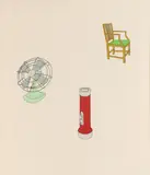 Michael Craig-Martin, Untitled, b.1941) 'Close Relations' screenprint in colours