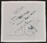 Tracey Emin, Untitled, 2002 screenprint on handkerchief