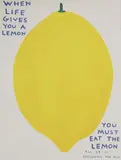 David Shrigley, Untitled, offset lithograph in colours 80 x 60cm