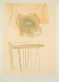 Chair by Robert Motherwell, 1972, lithograph in colors on Rives, sold Apr 2024