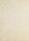 Ohne Titel by Günther Uecker, 1975, Prägedruck auf Bütten, sold Apr 2024