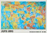 Jasper Johns, The Map, 1989, Farboffset auf beschichtetem Karton