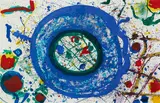 Sam Francis, Aus: Mémoire de la liberté, 1991, Farblithografie auf Bütten