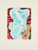 André Masson, Le Sang d'Attis, 1975-76, Farbaquatinta auf Velin