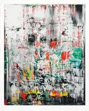 Gerhard Richter, Ice 2, 2003, Farbserigrafie auf Büttenkarton