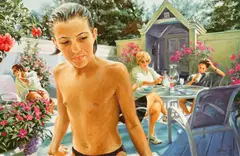 Terry Rodgers, "The Deck", 1999, Öl auf Leinwand