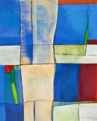 Sensible Kontakte by Christiane Brendel, 2007, Acryl auf Leinwand, sold May 2024