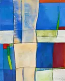 Christiane Brendel, Sensible Kontakte, 2007, Acryl auf Leinwand