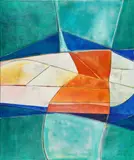 Christiane Brendel, Schwebend durchlässig, 2007, Acryl auf Leinwand