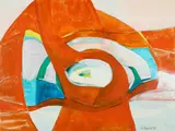 Christiane Brendel, Ewige Kreisläufe, 2023, Acryl auf Leinwand