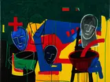 Sobral Centeno, "Lugares XXI", 2001, Acryl auf Leinwand