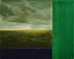 Stijn Peeters, Ohne Titel, 1989, Öl auf Leinwand