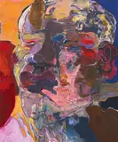 Burkhard Held, "Beckmann", 2008, Öl auf Leinwand