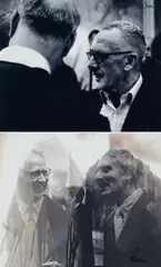 Gernot Schauer, Konvolut von 2 Fotografien, Jeweils: Gelatinesilberabzug