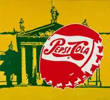 Kestutis Grigaliunas, "Big Coca Cola", 2005, Acryl auf Leinwand