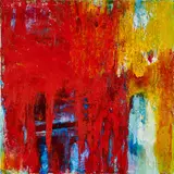 Kim Yusob, "Energy Field II-14", 2010/11, Mischtechnik auf Leinwand