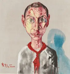 Zeng Fanzhi, Untitled #9, 2001, Öl auf Leinwand