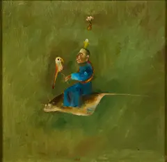 Ștefan Câlția, Pahare, 1977, Öl auf Leinen