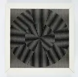 Ludwig Wilding, S 132, 1997, Serigrafie auf Plexiglas über Serigrafie auf Karton. In Objektkasten