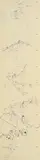 Joseph Beuys, Flug des Adlers ins Tal und zurück, 1978, Farblithografie auf leichtem Karton