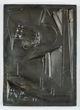 Joseph Csaky, Fleurs, dites aussi nature morte cubiste, 1930, Bronze, braun patiniert