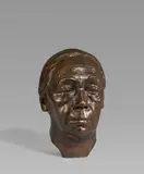 Käthe Kollwitz, Selbstbildnis, 1926-1936 (Entwurf), Bronze, braun patiniert