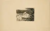 Max Liebermann, Badende Knaben, 1896, Radierung auf dünnem Japan