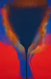 Otto Piene, Aus: Schön Grün und Violett, 1972, Farbserigrafie auf leichtem Karton
