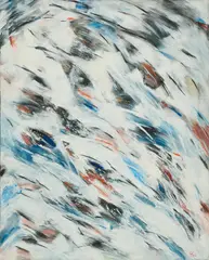 Ursula Kaechele, "Farbaufbruch I", 2002, Öl auf Leinwand