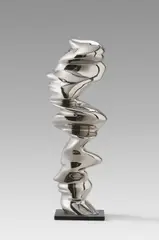 Tony Cragg, Points of View, 2013, Chromglasiertes Porzellan auf Keramikbasis