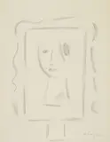 Bruno Goller, Ohne Titel, Grafit auf Velin