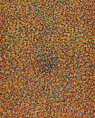 Hermann-Josef Kuhna, "Lubang", 2005, Acryl auf Leinwand