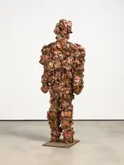 HA Schult, Trash-Man (Coca-Cola), 2017, Zerdrückte Cola-Dosen, Bauschaum und Metall