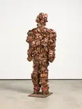 HA Schult, Trash-Man (Coca-Cola), 2017, Zerdrückte Cola-Dosen, Bauschaum und Metall
