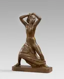 Georg Kolbe, Amazone (Kleine Amazone), 1911/12, Bronze, rotbraun patiniert