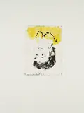 Georg Baselitz, Elke, 2003, Farbradierung auf BFK RIVES (Wasserzeichen)