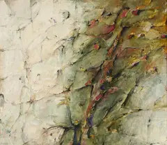 Peter Herkenrath, "Aufbruch", 1959, Öl auf Leinwand