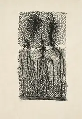 Ohne Titel by Max Ernst, 1973, Lithografie auf Japan, sold Apr 2024