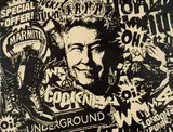 Marek Braun, "London Punk", 2013, Mischtechnik auf Leinwand