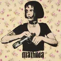 Marek Braun, "Leon the Professional. Mathila", 2012, Mischtechnik auf Bettwäschestoff