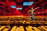 Ivan Gejko, "Die zwischen den Zeilen Laufende", 2015, Öl auf Leinwand