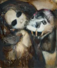 Anna Kott, "Lollipop", 2011, Öl auf Leinwand