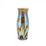 Loetz Witwe, Kleine Vase mit Dekor "Bronce Phänomen"