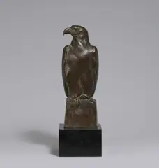 Josef Pallenberg, Adler, Bronze, mittelbraun patiniert