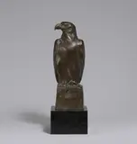 Josef Pallenberg, Adler, Bronze, mittelbraun patiniert