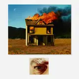 Alex Prager, 4:01 PM, Sun Valley And Eye #3 (House Fire) (from the Compulsion series) (diptych)