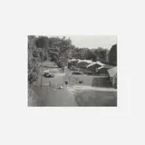 Gregory Crewdson, Untitled (dog catcher and bear), 1997, gelatin silver print