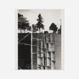 Preparation the Last Resting Place by André Kertész, 1978, vintage gelatin silver print, sold Aug 2023