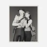 Bicycle Messengers by Robert Mapplethorpe, 1987, vintage gelatin silver print, sold Aug 2023